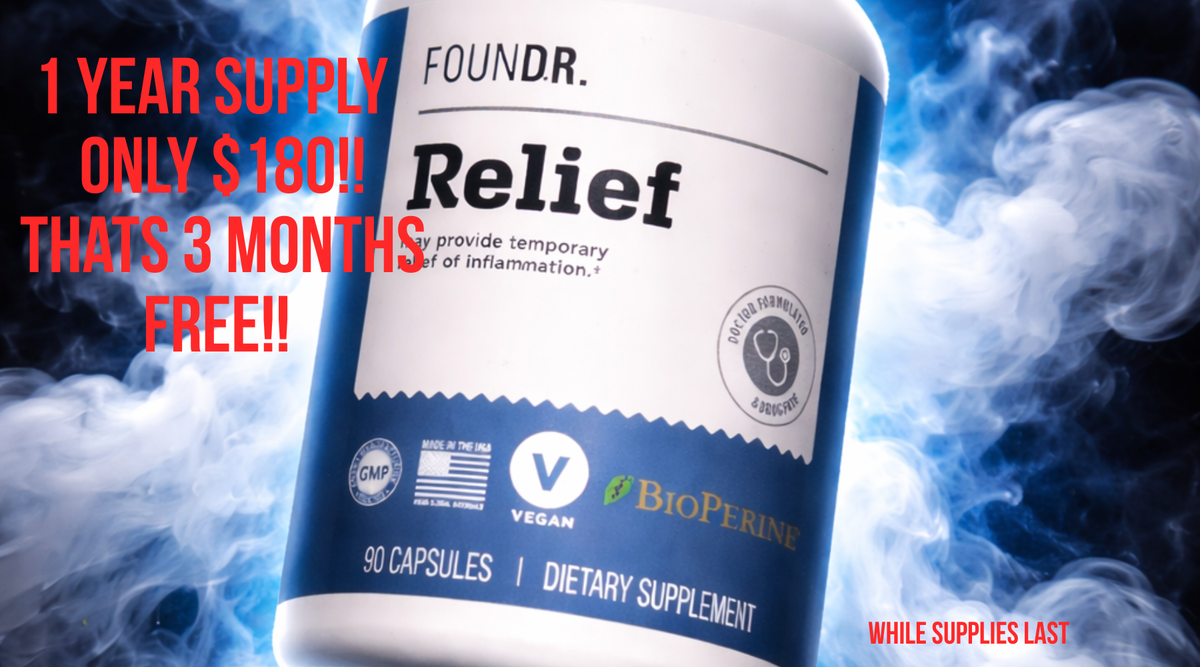 Relief Capsules- 1 year Bundle