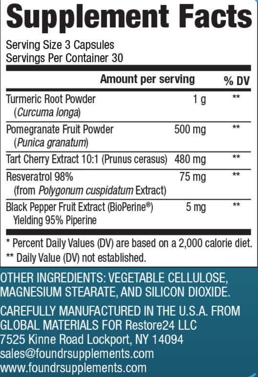 Relief Capsules- Support for Pain and Inflammation
