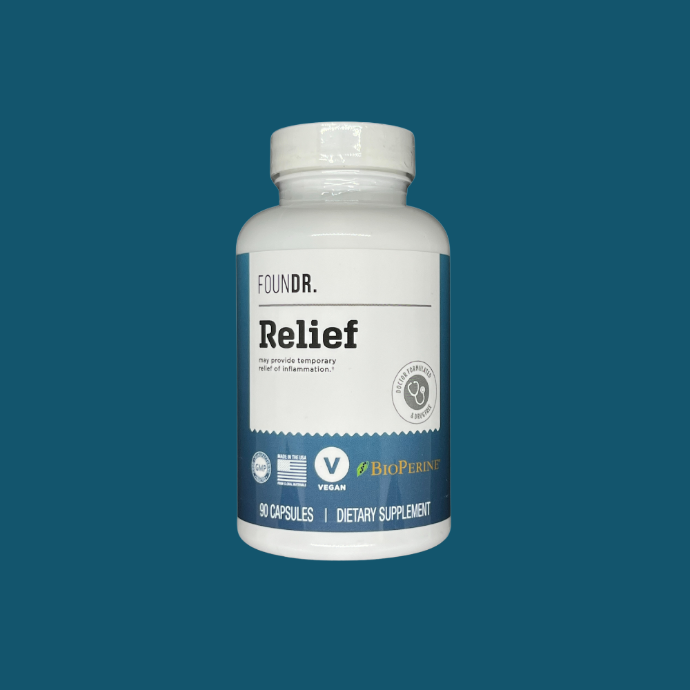 Relief Capsules- Support for Pain and Inflammation